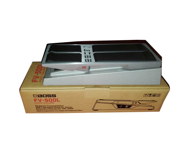 Boss FV-500L Heavy Duty Stereo Volume/Expression Pedal (line level) - Open Box image 1