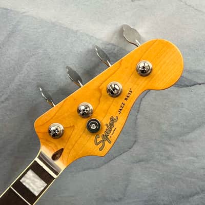 Squier Classic Vibe Late 60s Loaded Jazz Bass Neck with Bound Laurel Fingerboard, Block Inlays image 1