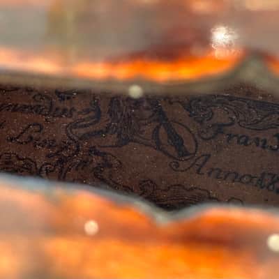 Fine Old Violin Meinradus Frank 1816 4/4 image 5
