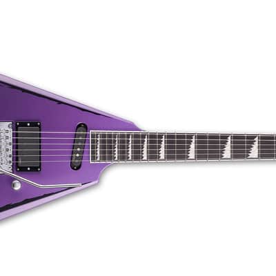 ESP Alexi Ripped Sawtooth - Purple Fade Satin w/ Ripped Pinstripes - Original Series image 15