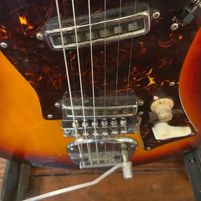 Norma Guitar. 60's. Japan Solidbody, Sunburst. Just Setup. Teisco, Harmony, Kay image 5