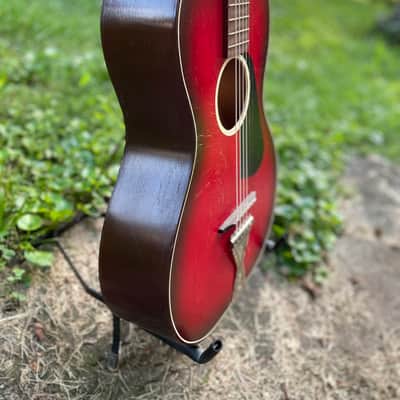 United Unbranded Parlor Guitar - circa 1960’s image 8