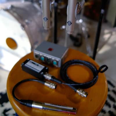 Neumann KM76 Pair 1967 (Low & Close Serial#) + 452i Phanton 48v dual power supply image 7