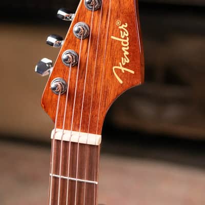 Fender California Standard Redondo Mini Acoustic Guitar - 3-Color Sunburst with Gig Bag image 5