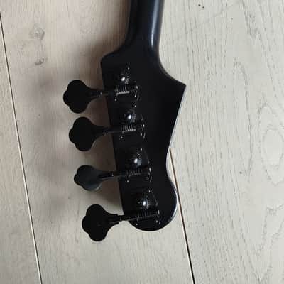 KENT by Teisco Model 534 Basin Street Bass 1965 - Dark Natural, Black image 8