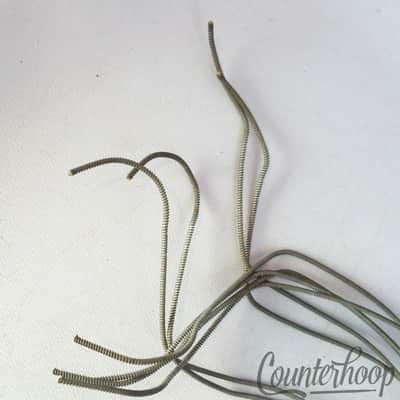 Gretsch 14" 8-Strand Snare Drum Coiled Metal/Cloth 19"Wires Vintage 30s Marching image 3