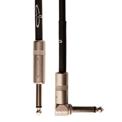 PRS Classic 1/4" TS Straight/Right Angle Instrument Cable - 10'