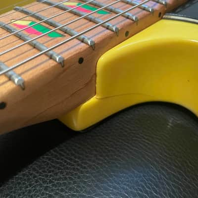 1991 Ibanez JEM 777 DY (Desert Yellow) - Vintage Guitar in Excellent Condition image 13