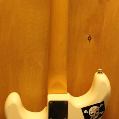 Vintage Lotus Strat Electric Guitar MIJ 70s or 80s Two tone Red / White Japan image 9