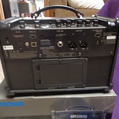 Boss Dual Cube Bass LX 10-Watt 2x5" Stereo Digital Modeling Bass Combo 2022 - Present - Black image 3