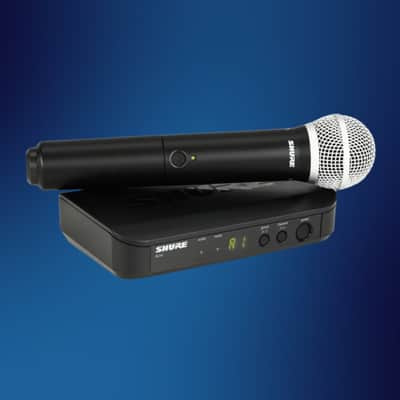 Shure BLX24/PG58 Wireless Microphone System-H9 *USA Small Business* image 2