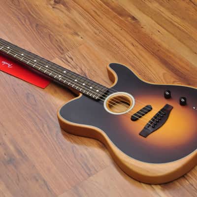 Fender Acoustasonic Player Telecaster Shadow Burst image 3
