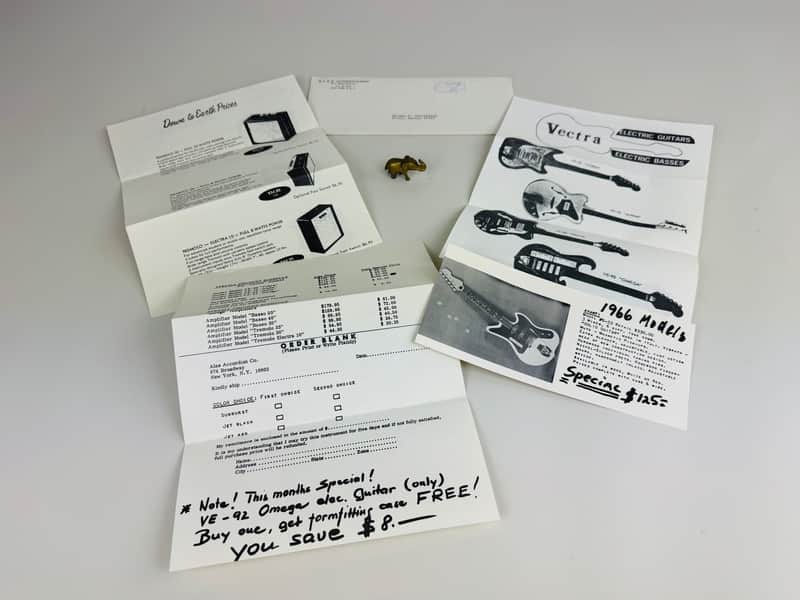 A.L.A.S. / Vectra–Omega Dealer Pack – Original Retail Ephemera 1967 image 1
