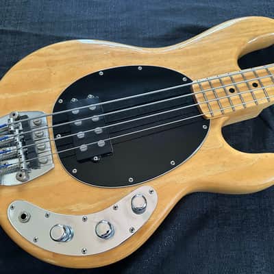 1982 Music Man Stingray Bass - Natural-OHSC image 13