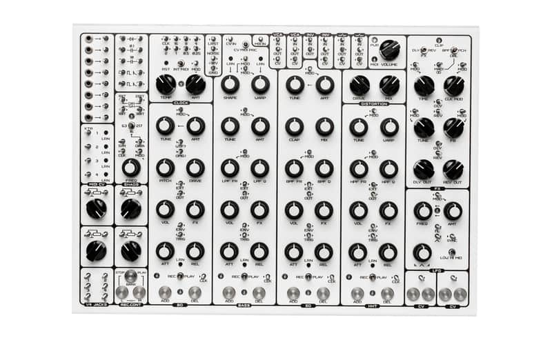 SOMA Laboratory Pulsar-23 Semi-Modular Drum Machine - Screw Version (White) image 1
