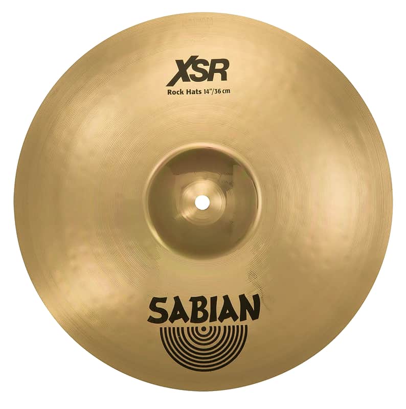 Sabian 14" XSR Rock Hi-Hat Cymbals (Pair) image 1