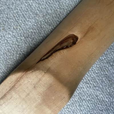 Black Maple Electric Guitar Neck, Rosewood Fingerboard 24 Frets image 7