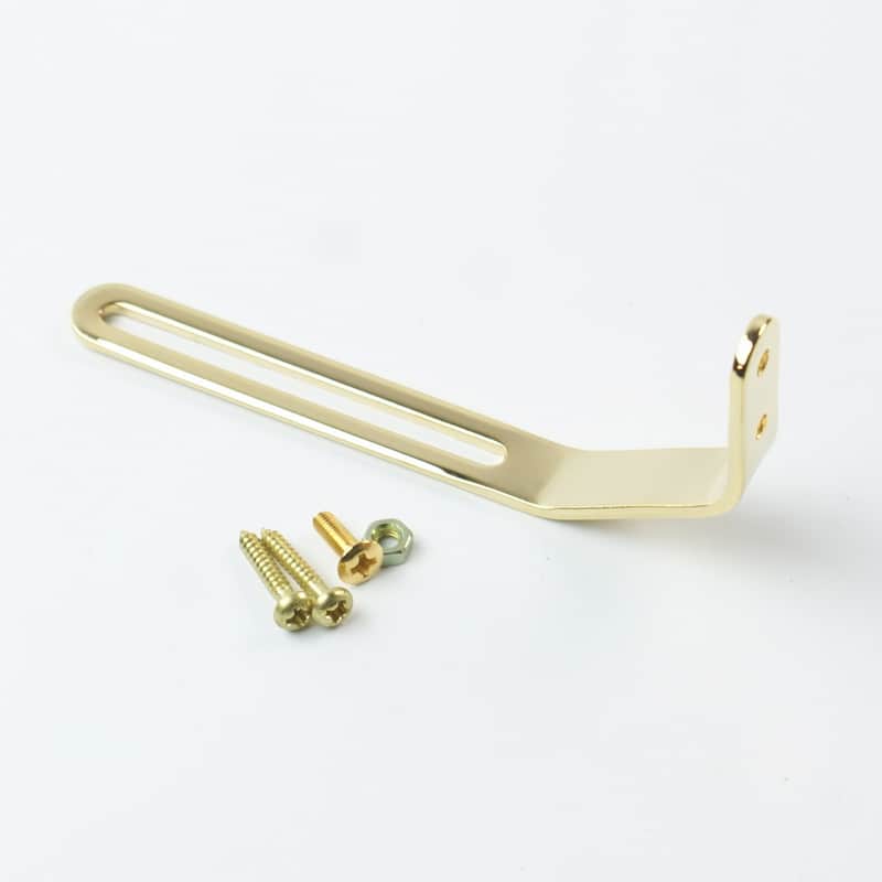 Premium Pickguard Bracket For Harmony Silvertone Gretsch Archtop Guitar etc ,Gold Plated image 1
