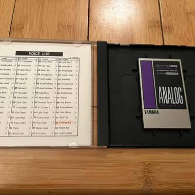 Analog Synthesizer Sound 1 Voice Rom Card VC5501W  - Yamaha TG55 SY55