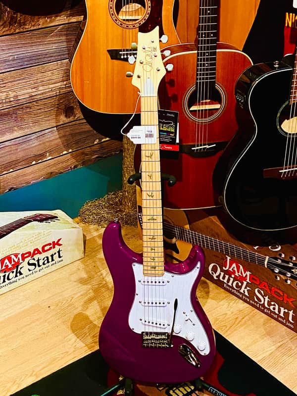 PRS SE J2M7J Silver Sky 2020s - Purple/Pink image 1
