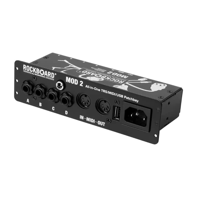 RockBoard MOD 2 V2 All-In-One MIDI Patchbay | 1/4" TRS, MIDI & USB (IN-STOCK) image 1
