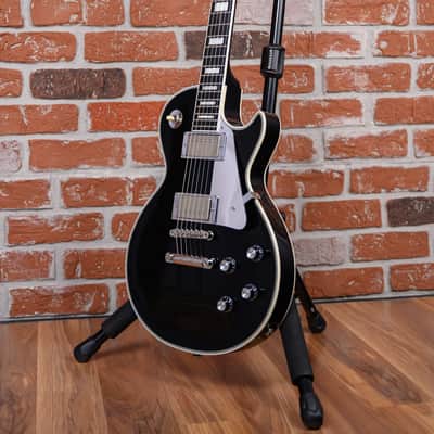 Edwards E-LP-130CDJS John Sykes Les Paul Custom Black 2022 w/Hardshell Case image 5