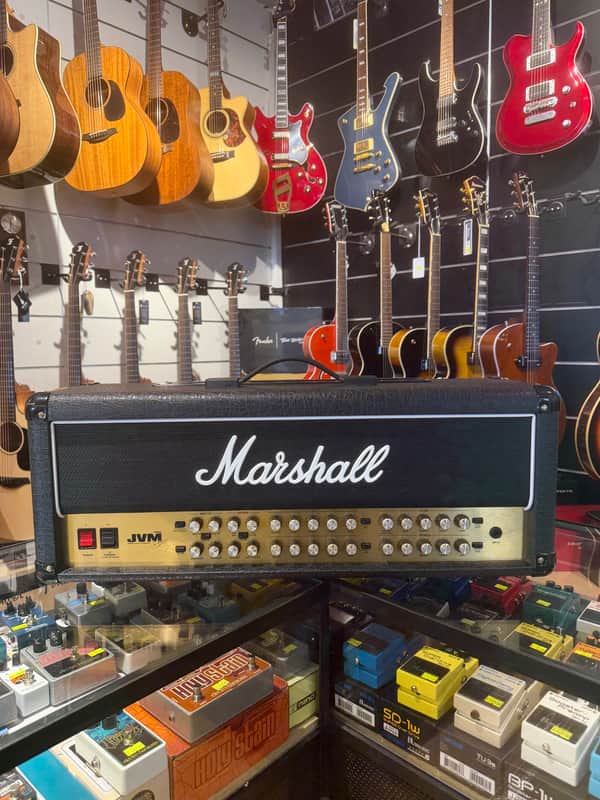 Marshall JVM410H 4-Channel 100-Watt Guitar Amp Head 2007 - Present - Black image 1