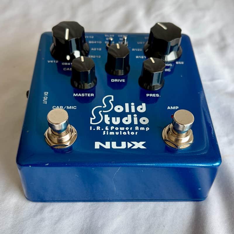 NuX NSS-5 Solid Studio IR and Power Amp Simulator 2010s - Blue image 1