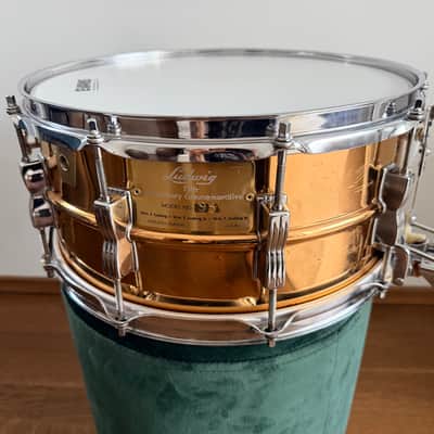Ludwig 6.5x14" 75th Anniversary Bronze Snare Drum (1984) – Rare Limited Edition #95 of 100 image 20