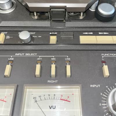 TASCAM 32 1/4" 2-Track Reel to Reel Tape Recorder 1989 - 1997 - Black image 4