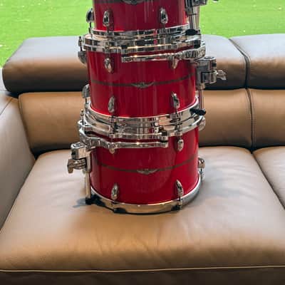 Tama Star Bubinga 7 Piece Kit. Solid Candy Red image 8