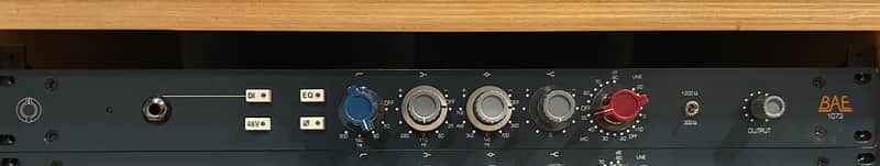 BAE 1073 Mic Pre/EQ Rackmount w/ PSU - Excellent Condition  1 of 2 image 1