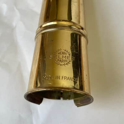 Vintage Selmer Paris Tenor Saxophone Ligature and Cap Set - Listing #2 image 1