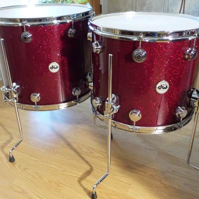 NEW! DW Collector's Series Drum Kit 13,16,18,26  RARE! 26" BASS DRUM $5,800 NEW! image 5
