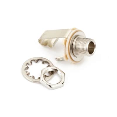 Fender 002-1956-049 1/4" 2-Conductor Guitar Output Jack with Mounting Hardware