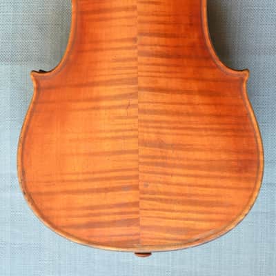 Unbranded 4/4 full size violin 1800's image 1