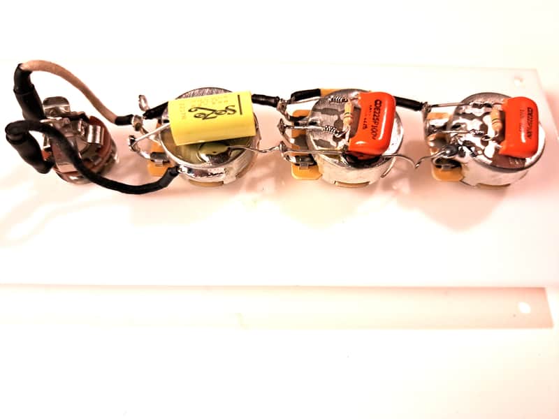 Tele Style Guitar Wiring Harness 3 Way Switch Free USA Shipping image 1