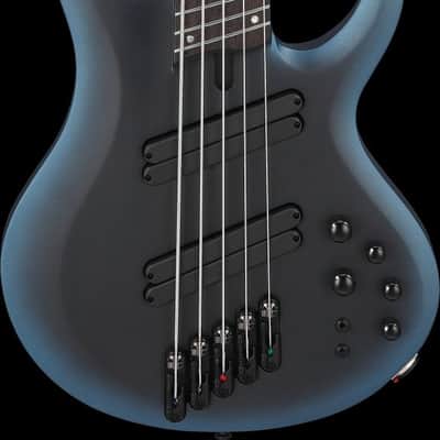 Ibanez 1B-BTB605MSMA Bass Workshop BTB Electric Bass 5-String Multi Scale - Midnight Arctic Ocean Matte + Case – B-Stock image 5