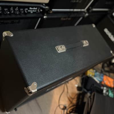 Soldano 2x12 Open Back Speaker Cab Un-Loaded Early 2000s - Black image 8