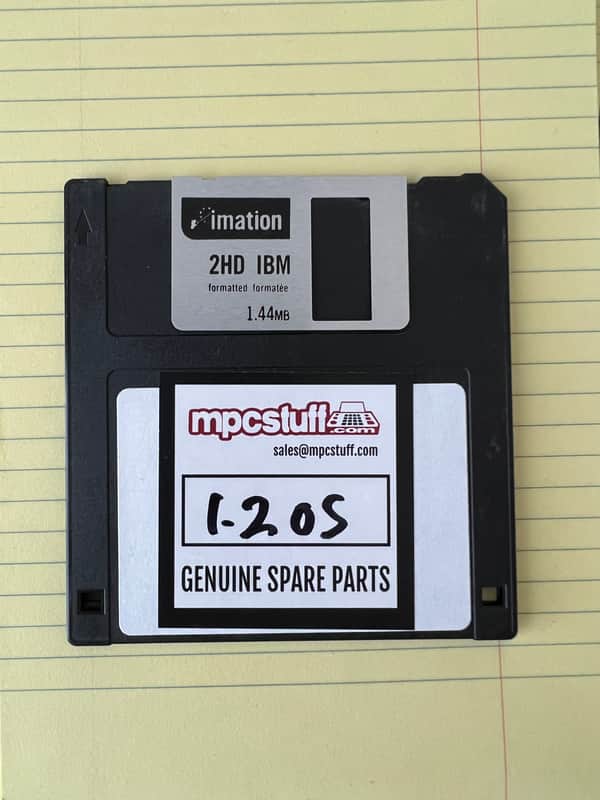 Akai MPC 2000xl Floppy Boot Disk - v1.2 OS image 1