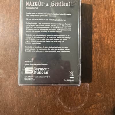 Seymour Duncan Nazgûl / Sentient Humbucker Set 2010s - Black image 2