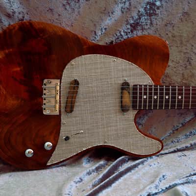 GB Liuteria Traditional Tele walnut and fabric image 6