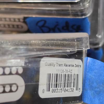 Seymour Duncan Duality Bridge Humbucker 2010s - Reverse Zebra 11106-74-RZ Pickup image 9