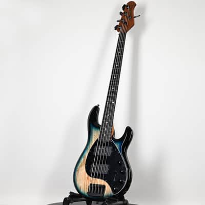 Ernie Ball Music Man StingRay Special 5 HH w/ Ebony Fretboard Bass Guitar- Mean Blue Burst 2026 (K10297) image 10
