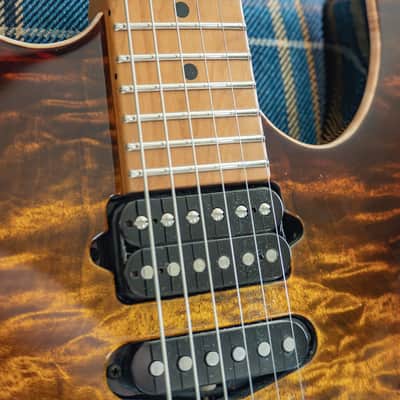 Suhr Modern Plus HSH with Roasted Maple Fretboard - Bengal Burst image 4