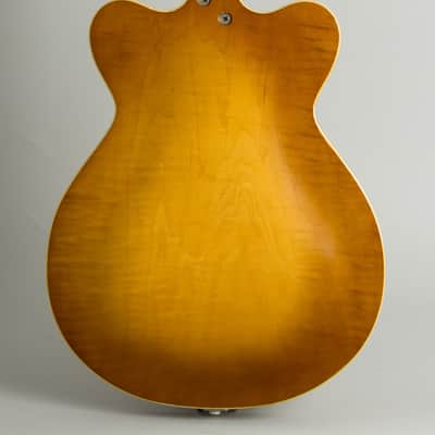 Kay K-775 Jazz II Thinline Hollow Body Electric Guitar (1961), original two-tone hard shell case. image 4