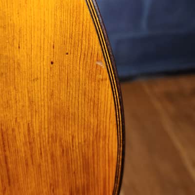 Antique 1920 Juan Pastor Classical Guitarra Natural-Brazilian Rosewood-Restored-Amazing Tone-w/ OHSC image 8