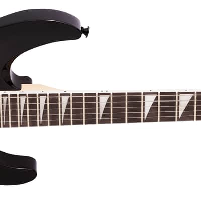 Jackson JS Series Dinky™ Arch Top JS32Q DKA HT, Amaranth Fingerboard, Transparent Black Burst image 2