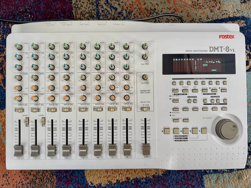 🎧🔥 Vintage Fostex DMT-8VL Portable Multi-Track Digital Recorder, preamp/mixer, AD/DA converter, S/PDIF, MIDI 🎚️🎛️ image 1