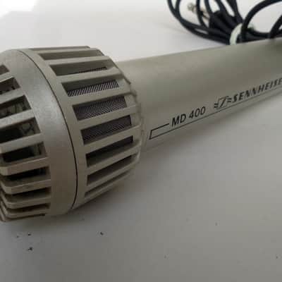 Vintage RARE Sennheiser MD 400 Dynamic microphone Guitar/Voice 1979 image 4